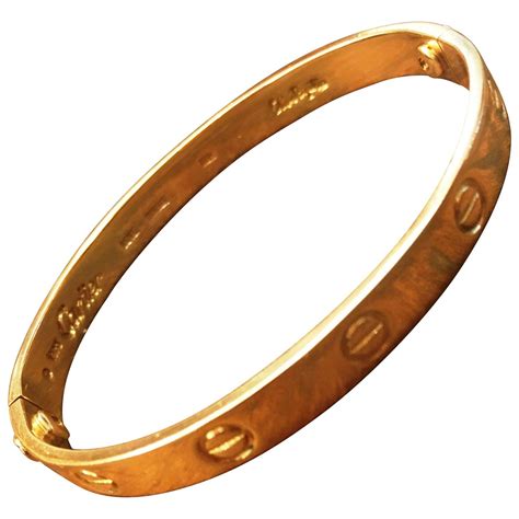 cartier bracelet vintage|old cartier love bracelet.